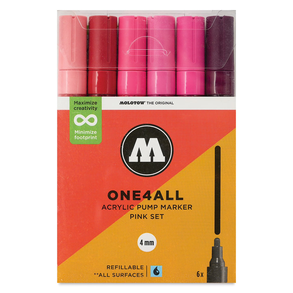 Molotow Pink 6 Set (4mm)