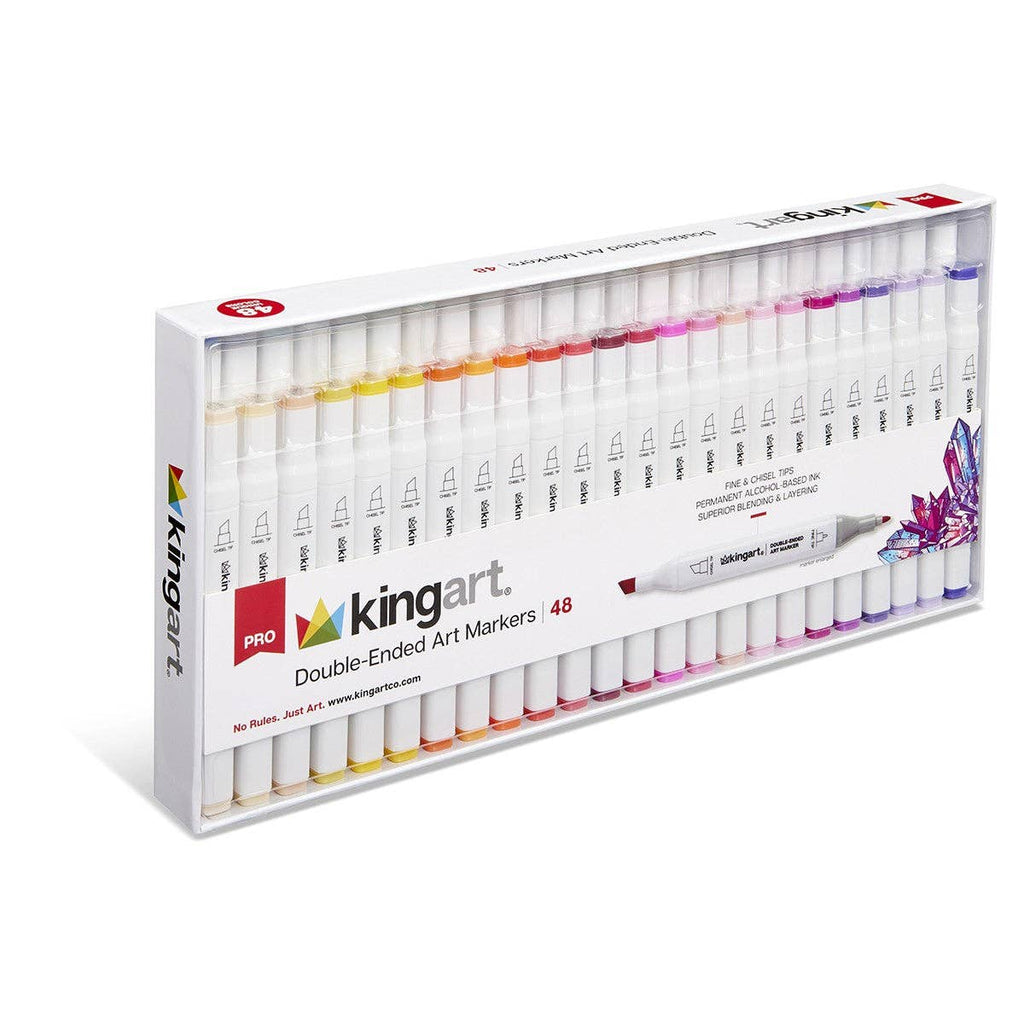 Double-Ended Alcohol Markers -  48 pc