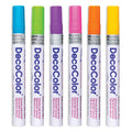 DecoColor Broad Point Paint Marker Set — Hot Colors (6-Pack)