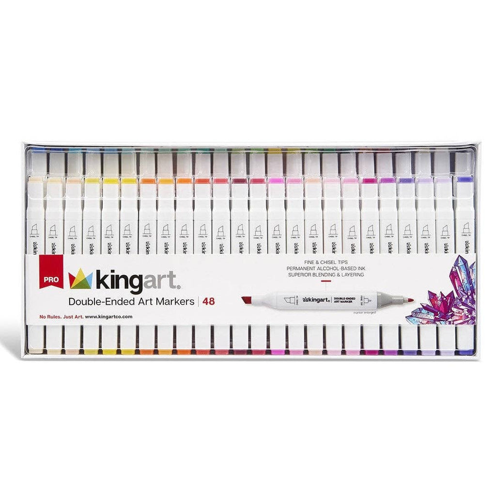 Double-Ended Alcohol Markers -  48 pc
