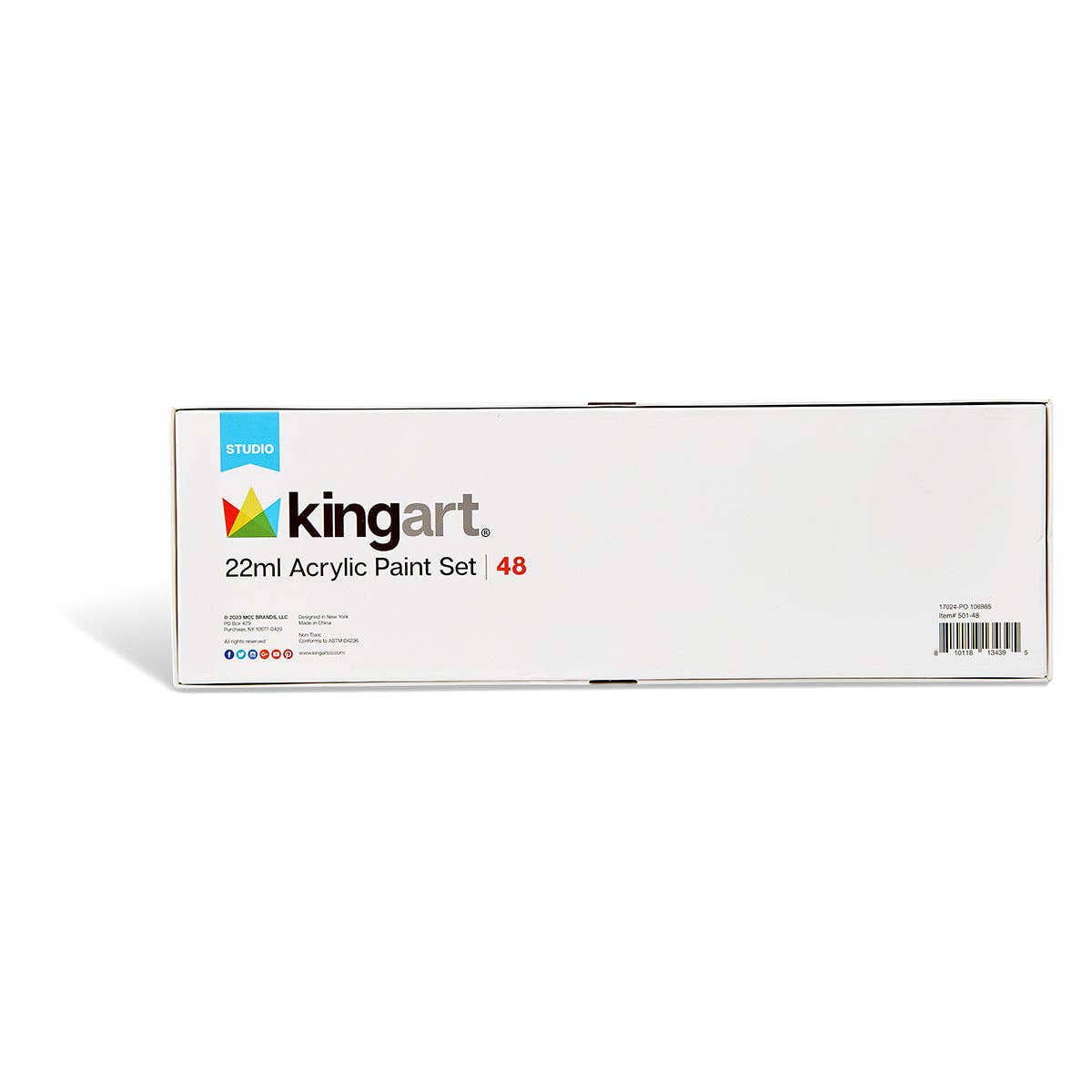Acrylic Paint - 48 Colors - 22ml