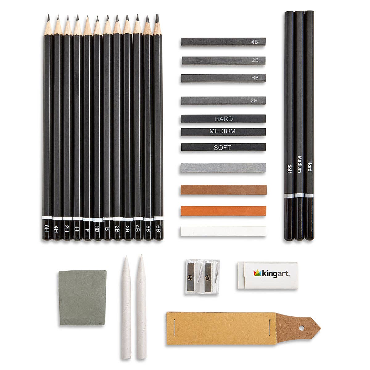 Sketching Set in Tin Case 34 pc