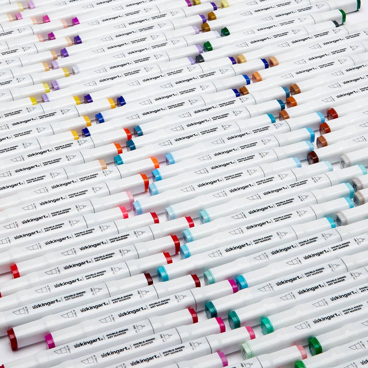 Double-Ended Alcohol Markers -  48 pc
