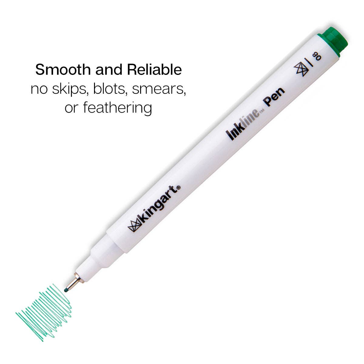 Inkline™ PRO Fine Line Archival Ink Pens - Size 8 - 8 Colors
