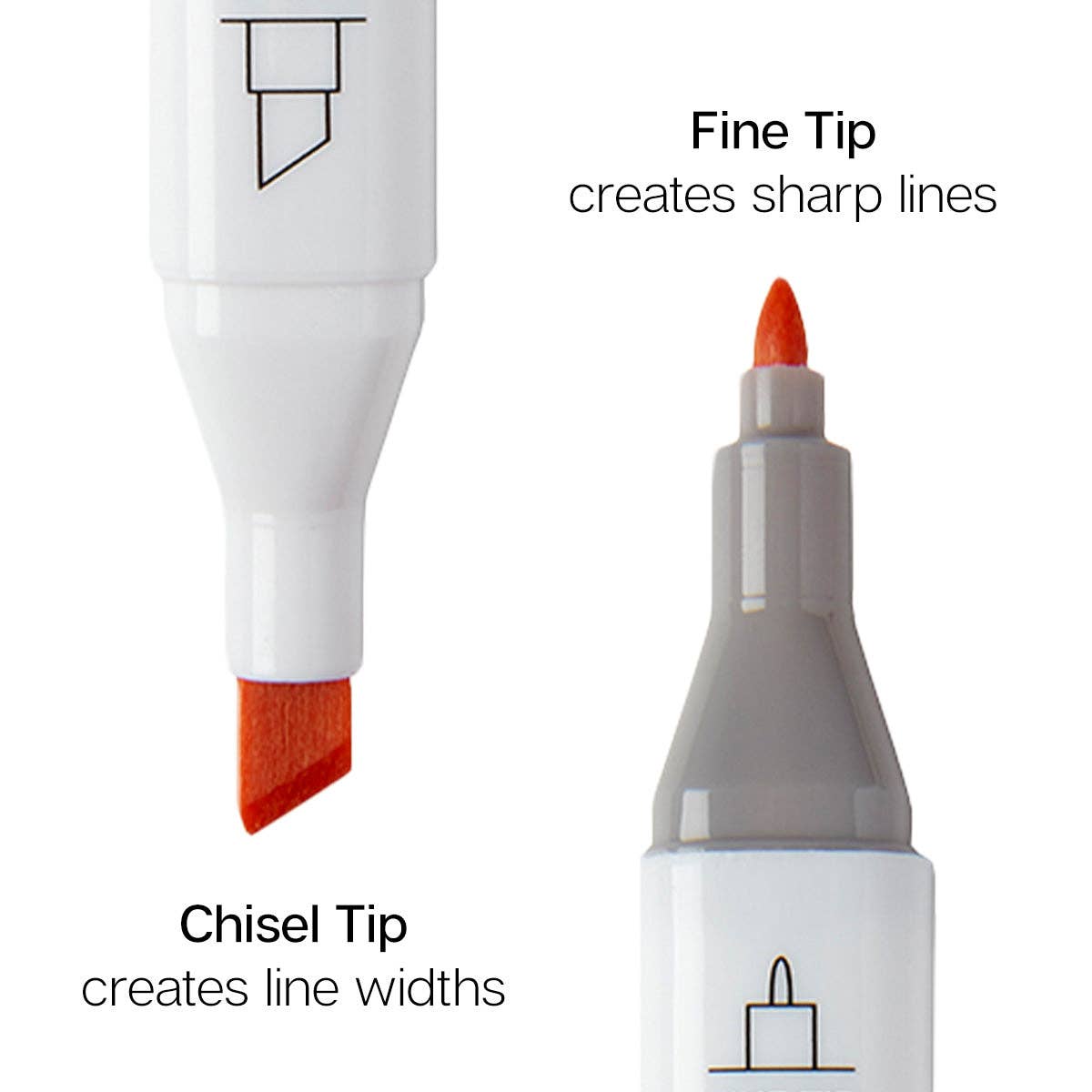 PRO Double-Ended Alcohol Markers - 24 Portrait Colors